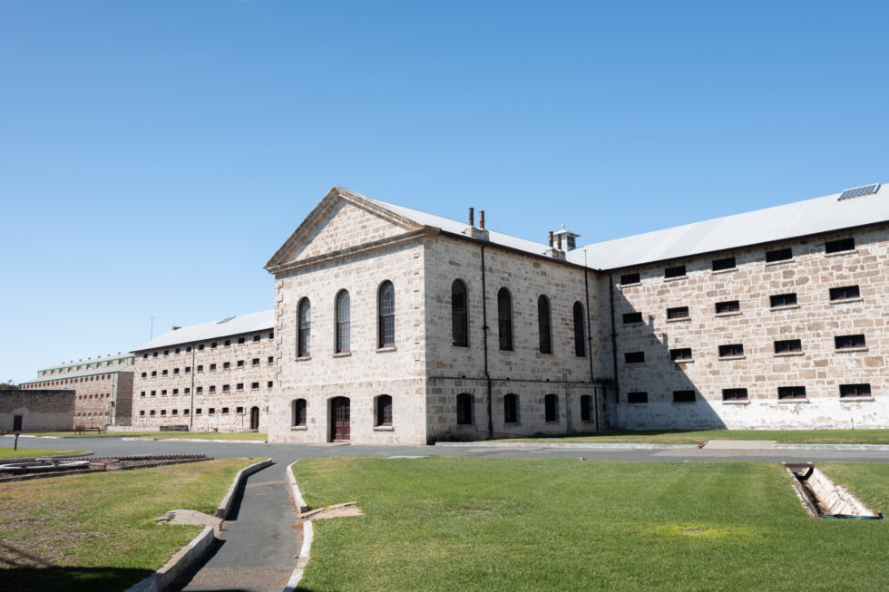 Fremantle Perth Prison yard tour