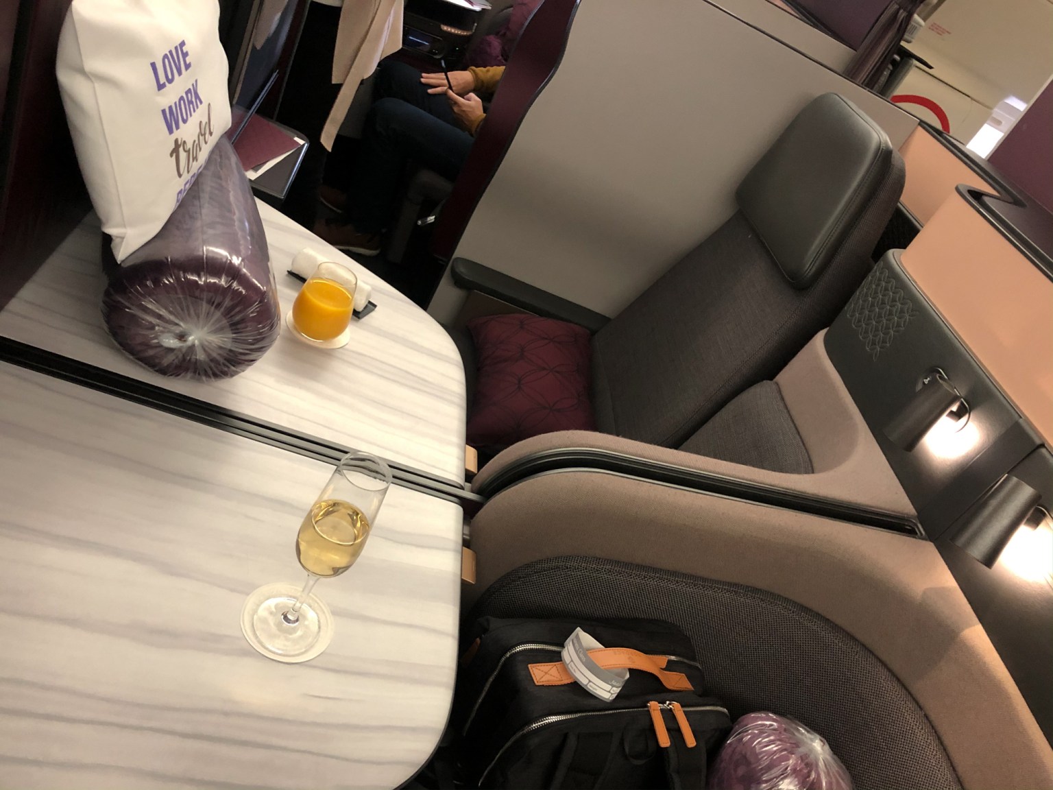 Qatar Airways Qsuites Business Class Review