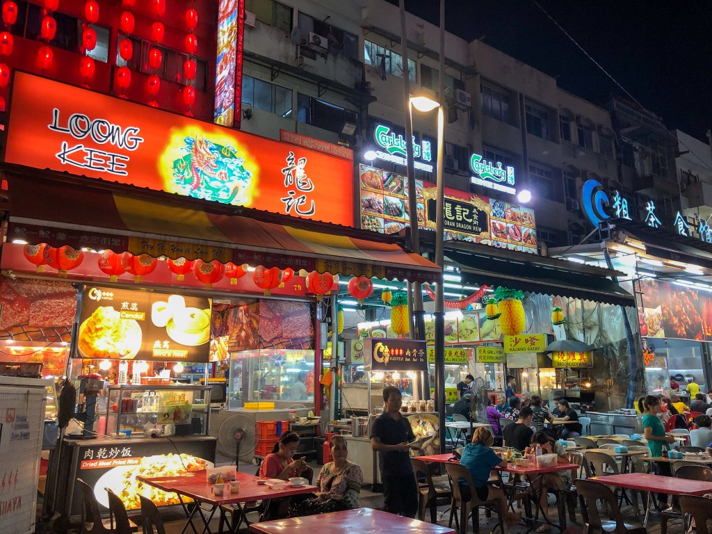 jalan alor seafood nightmarket kuala lumpur