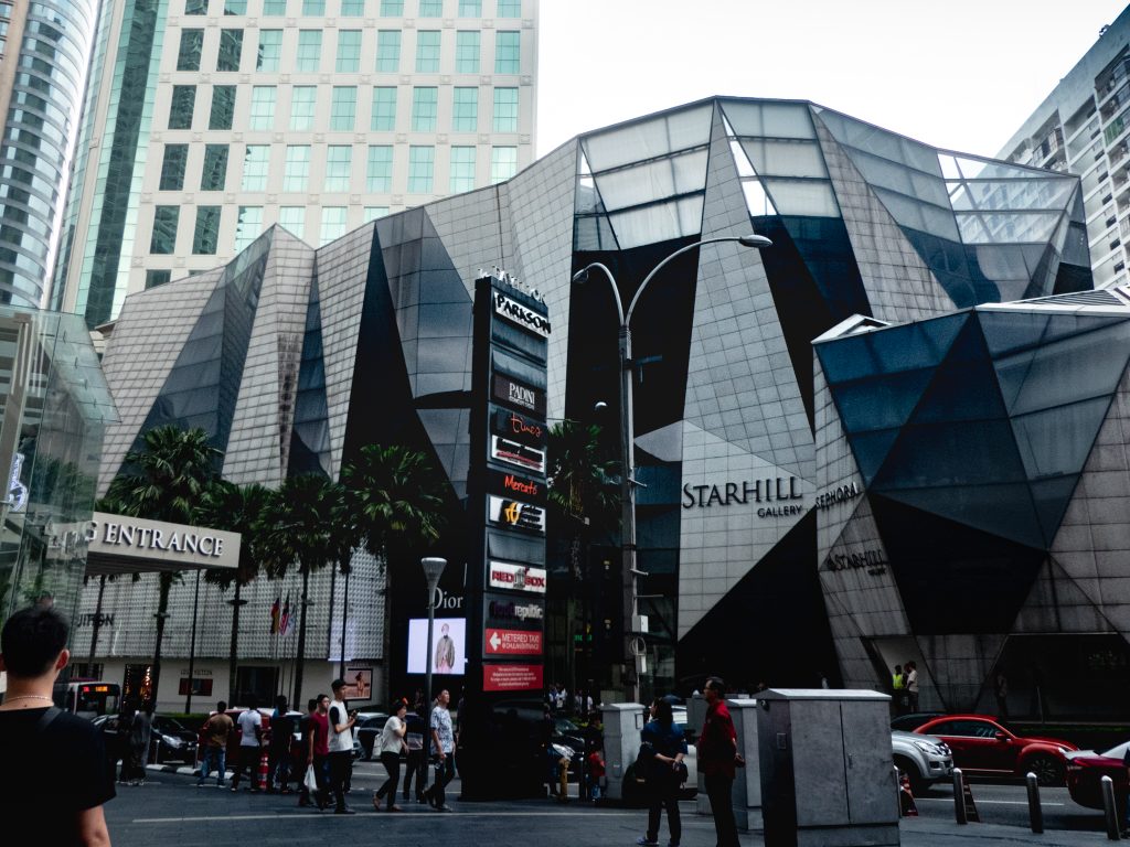 bukit bintang kuala lumpur shopping