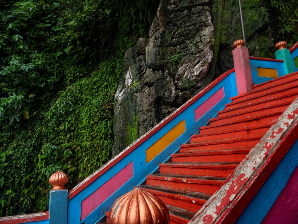 stairs colourful malaysia