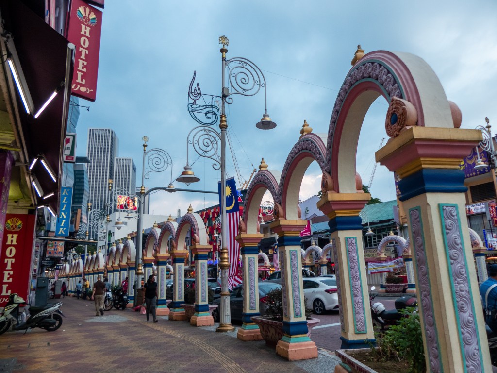 brickfields little india in kuala lumpur street