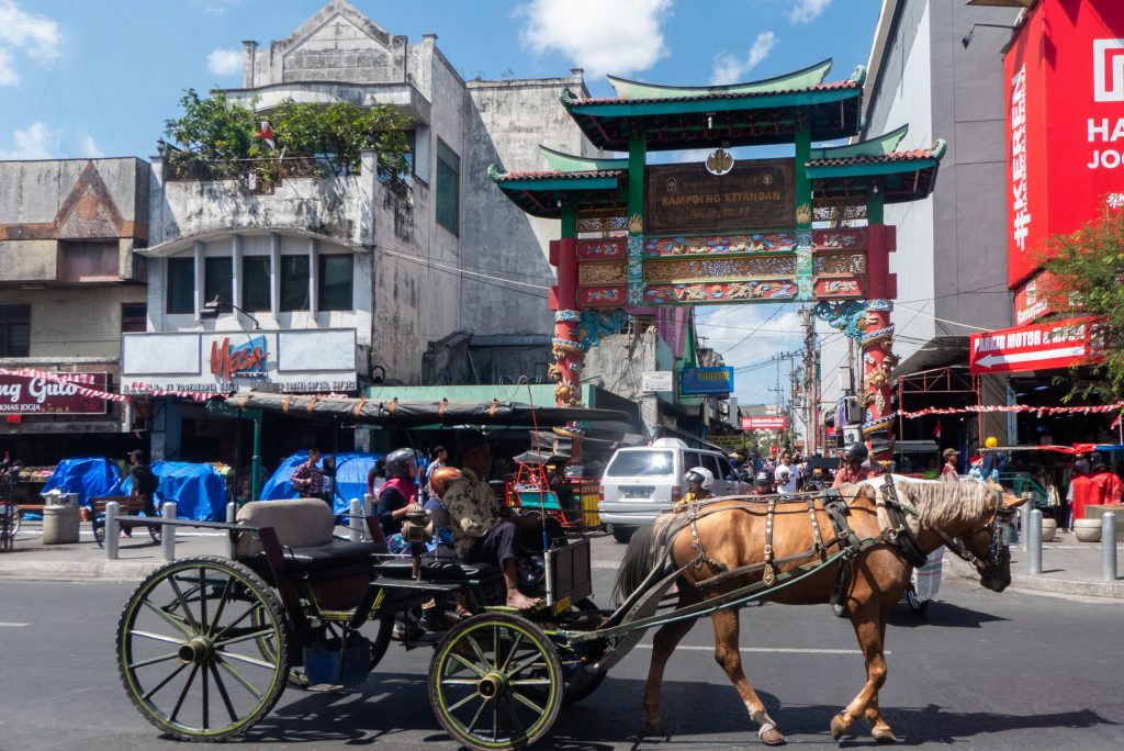 malioboro street yogyakarta horse cart