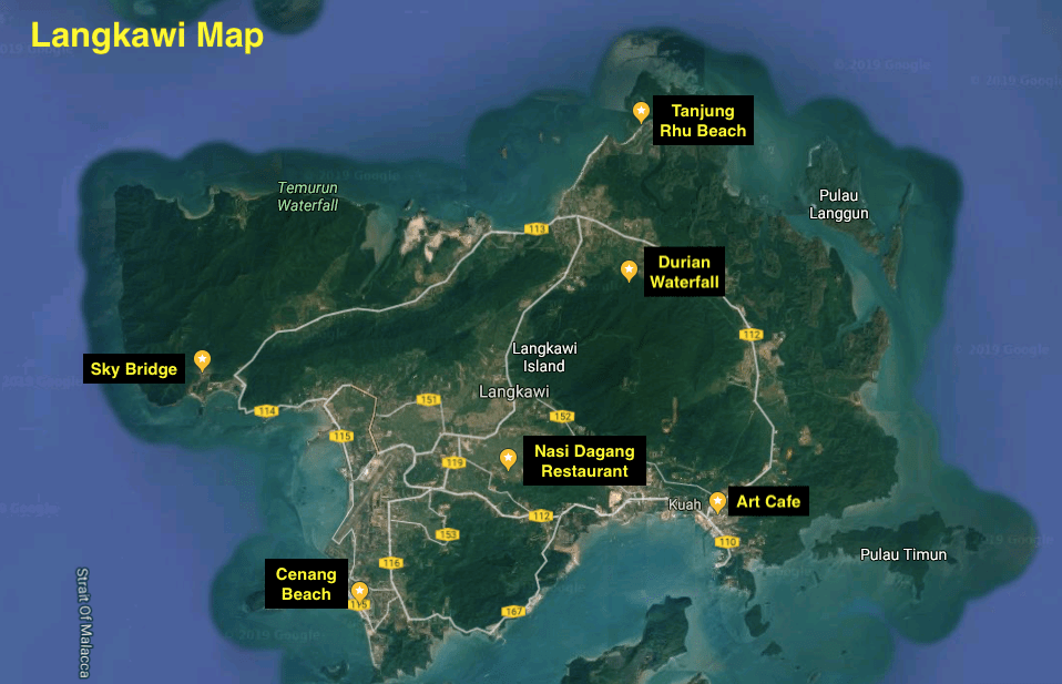 langkawi tour itinerary