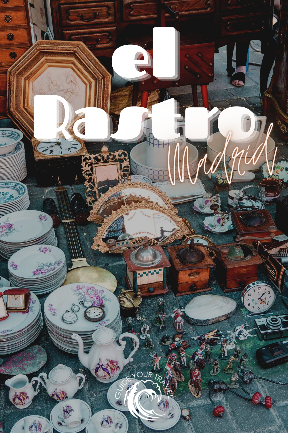El Rastro in Madrid flea market