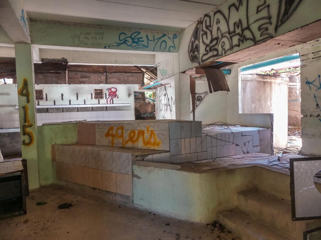 hotel abandoned kitchen