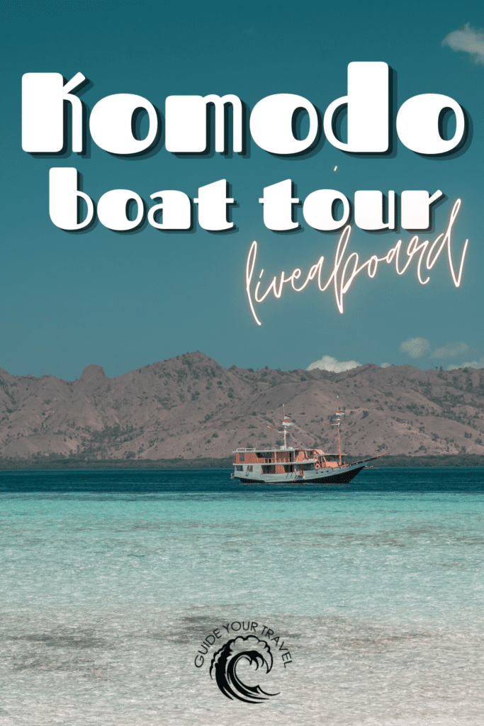 Komodo liveaboard boat tour island trip blue water