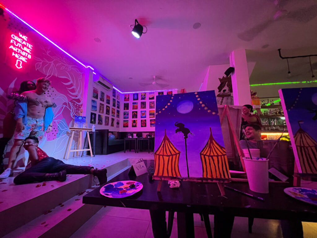 paint and sip in bali