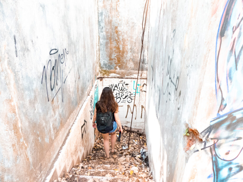 urban exploring taman festival indonesia girl stairs