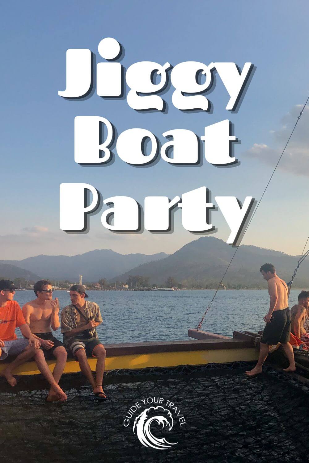 jiggy boat party gili trawangan tour