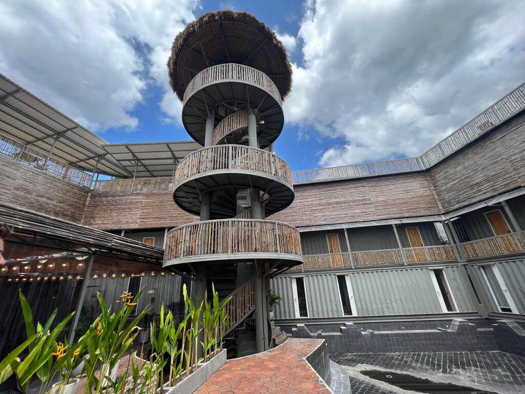 awan connection coworking space in canggu bali tower