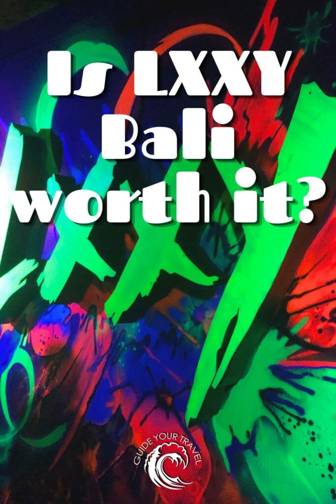 LXXY Bali club all you can drink and eat club review