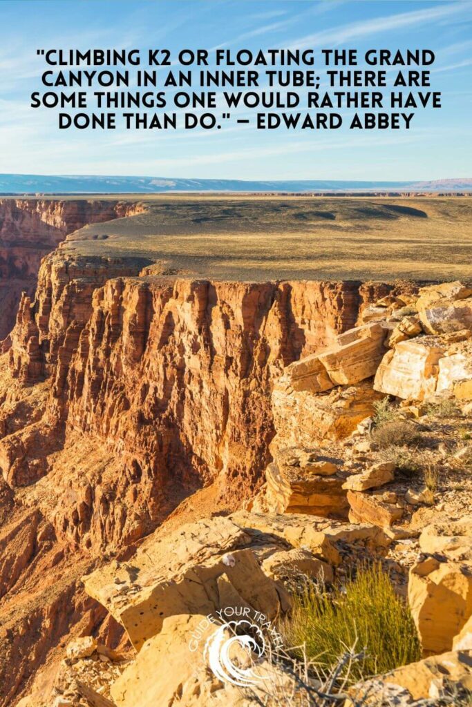 Panoramic view of Grand Canyon National Park