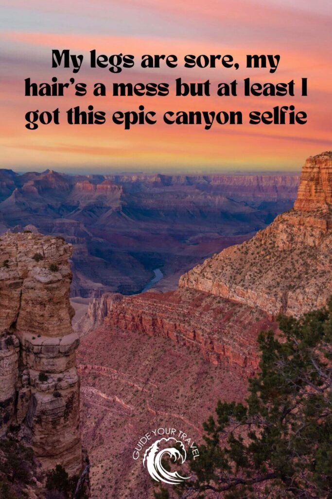 view of the Grand Canyon with a sunset and a yellow and orange sky 