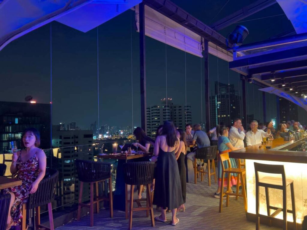 bangkok rooftop bar which is perfect for birthday celebrations