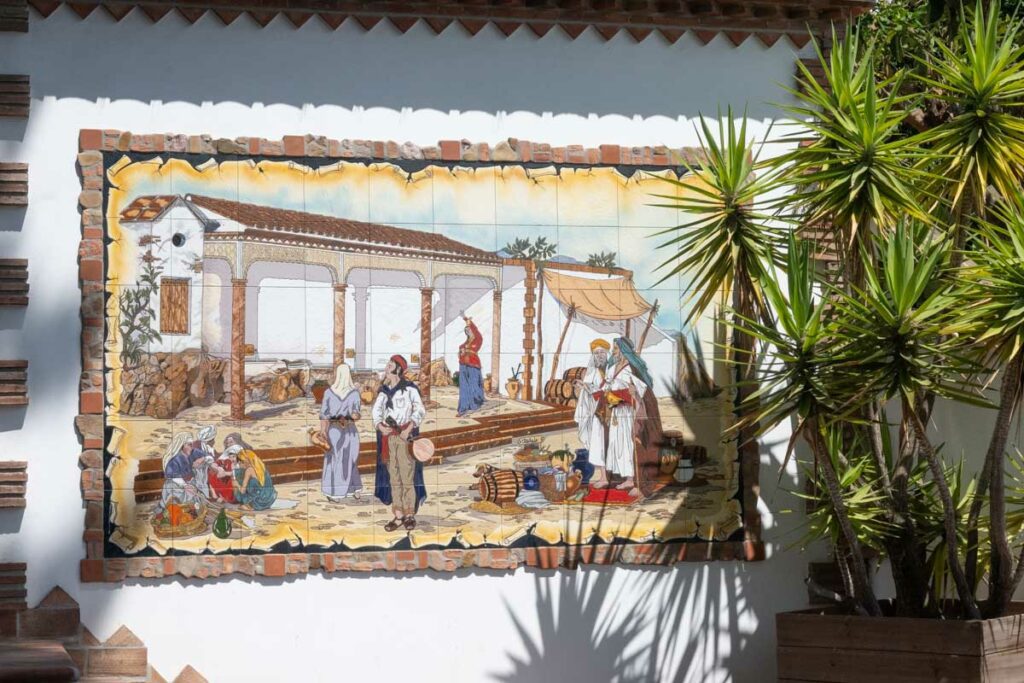 mosaic spanish small town