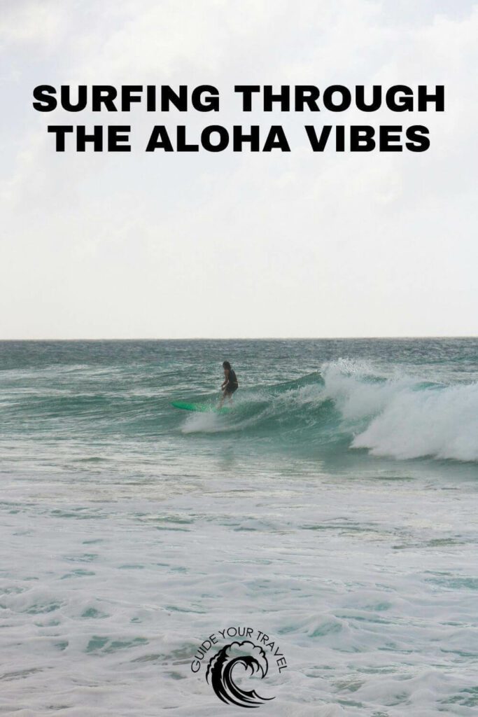 surfer on wave in ocean