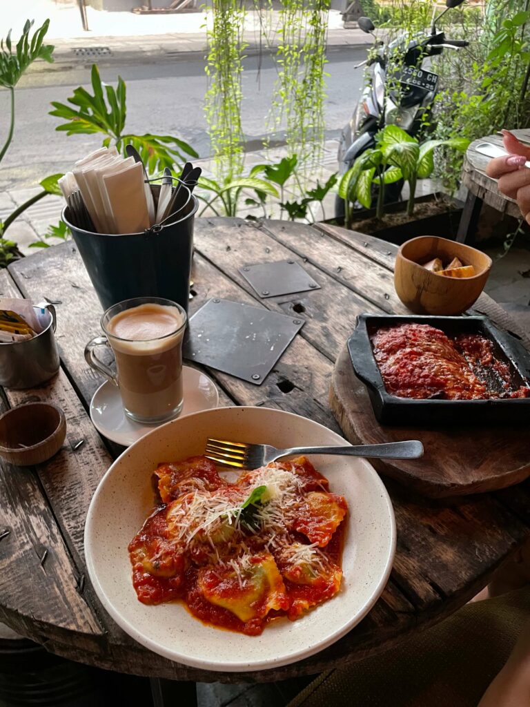 pizza fabbrica canggu plate of italian pasta 