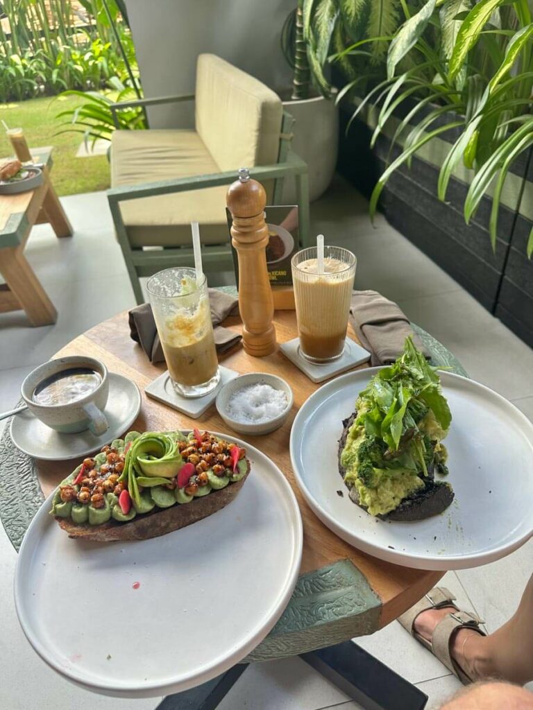 the avocado factory with the best breakfast and brunch in canggu