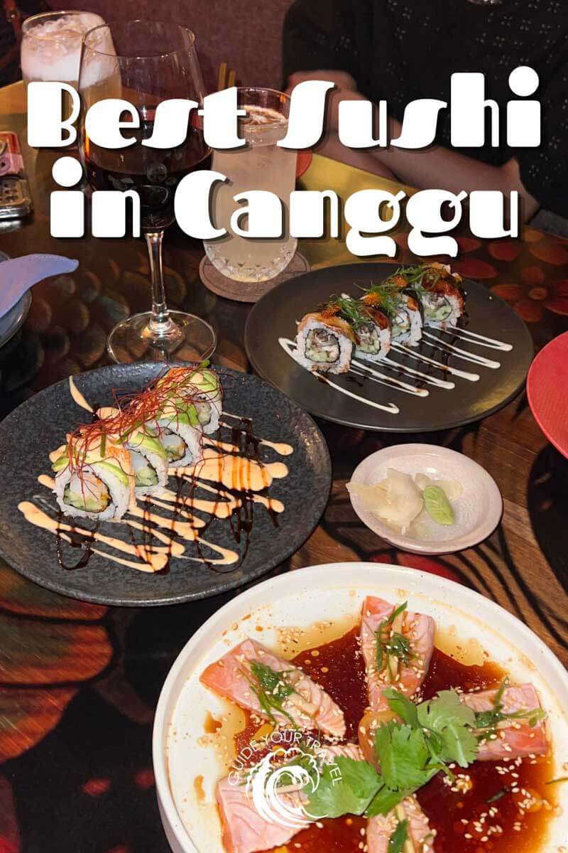 best sushi and japanese restaurants in Canggu