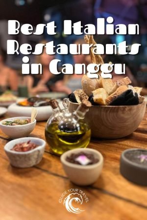 best italian restaurants in canggu dips with bread